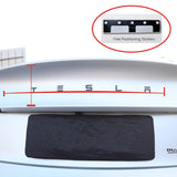 FACIA TESERY Logo Cover Front Badge Rear Letters Emblem for Tesla Model 3 / Y Real Carbon Fiber Exterior