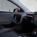 FACIA TESERY Model 3 Highland / Model Y Juniper Yoke Plaid Steering Wheel