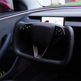 FACIA TESERY Model 3 Highland / Model Y Juniper Yoke Plaid Steering Wheel