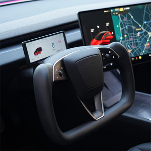 FACIA TESERY Model 3 Highland / Model Y Juniper Yoke Plaid Steering Wheel