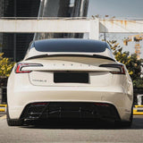 FACIA TESERY Model 3 Highland Rear Trunk Spoiler Carbon Fiber Exterior Mods