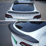 FACIA TESERY Model 3 / Y Carbon Fiber Spoiler V-Style
