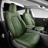 FACIA TESERY Nappa Leather Seat Covers for Model 3 Highland and Model Y Juniper