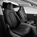 FACIA TESERY Nappa Leather Seat Covers for Model 3 Highland and Model Y Juniper