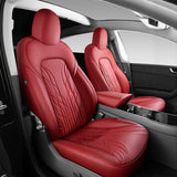 FACIA Flash Sale: TESERY Nappa Leather Seat Covers for Model 3 Highland and Model Y Juniper