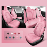 FACIA TESERY Nappa Leather Seat Covers for Model 3 Highland and Model Y Juniper