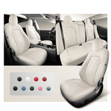 FACIA TESERY Nappa Leather Seat Covers for Model 3 Highland and Model Y Juniper