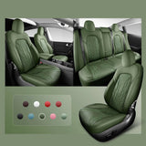 FACIA TESERY Nappa Leather Seat Covers for Model 3 Highland and Model Y Juniper