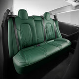 FACIA TESERY Nappa Leather Seat Covers for Model 3 Highland and Model Y Juniper