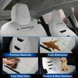 FACIA TESERY Nappa Leather Seat Covers for Tesla Model 3 and Model Y