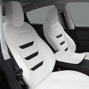 FACIA TESERY Nappa Leather Seat Covers for Tesla Model 3 and Model Y