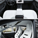 FACIA TESERY Nappa Leather Seat Covers for Tesla Model 3 and Model Y