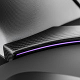 FACIA TESERY Real Dry Carbon Fiber Dashboard Cover Overlay for Model 3 Highland / Model Y Juniper