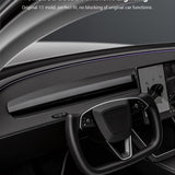 FACIA TESERY Real Dry Carbon Fiber Dashboard Cover Overlay for Model 3 Highland / Model Y Juniper