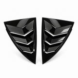 FACIA TESERY Rear Side Window Louvers Cover for Model Y 3 Finishes 2-Pack