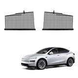 FACIA TESERY Retractable Window Sunshade for Model Y Juniper Snap-on Install