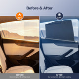 FACIA TESERY Retractable Window Sunshade for Model Y Juniper Snap-on Install