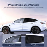 FACIA TESERY Retractable Window Sunshade for Model Y Juniper Snap-on Install