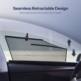 FACIA TESERY Retractable Window Sunshade for Model Y Juniper Snap-on Install