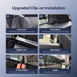 FACIA TESERY Retractable Window Sunshade for Model Y Juniper Snap-on Install