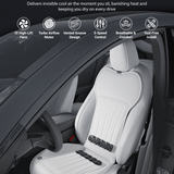 FACIA TESERY Seat Ventilation Seat Covers for Model 3 Highland and Model Y Juniper