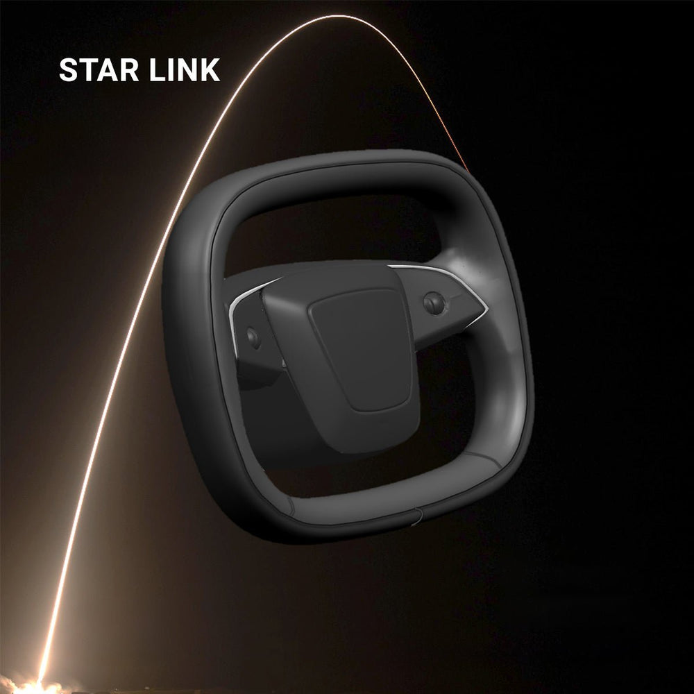 FACIA Starlink 4.0 Cyber Yoke Steering Wheel for Model 3 Highland / Model Y Juniper