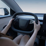 FACIA TESERY Starlink 4.0 Cyber Yoke Steering Wheel for Model 3 Highland / Model Y Juniper