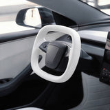 FACIA TESERY Starlink 4.0 Cyber Yoke Steering Wheel for Model 3 Highland / Model Y Juniper