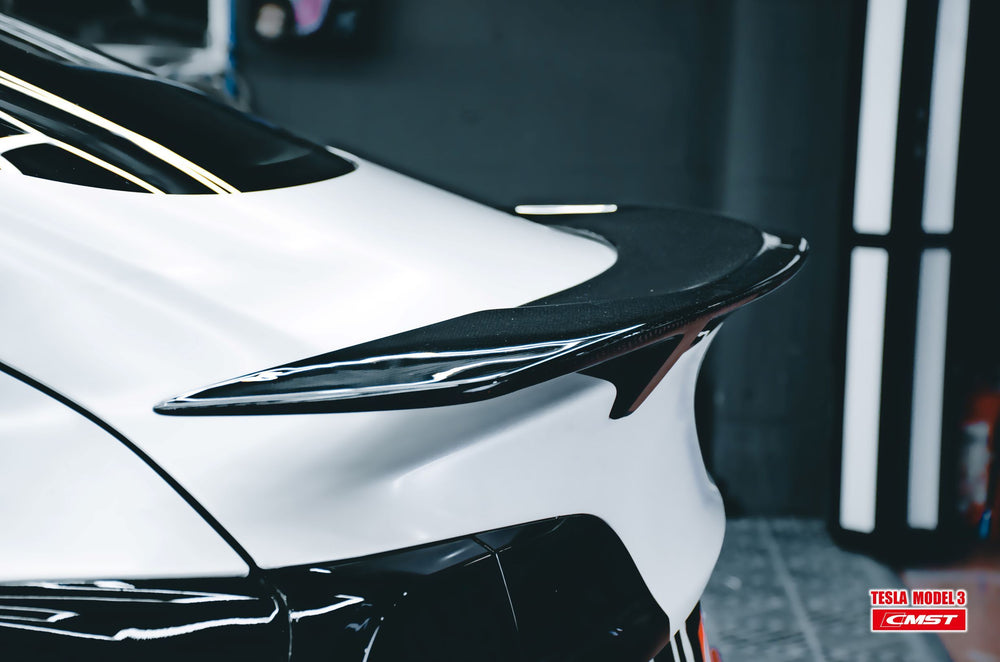 FACIA Tesla Model 3 Carbon Fiber Rear Spoiler Ver.3