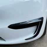 FACIA TESERY Tesla Model 3 Fog Light Trim Carbon Fiber Exterior Mods