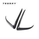 FACIA TESERY Tesla Model 3 Fog Light Trim Carbon Fiber Exterior Mods