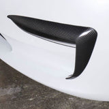 FACIA TESERY Tesla Model 3 Fog Light Trim Carbon Fiber Exterior Mods