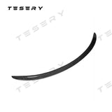 FACIA TESERY Spoiler Performance Style for Model Y / Model 3 Highland Dry Carbon Fiber Exterior Mods