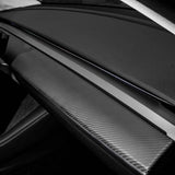 FACIA TESERY Tesla Model 3 / Y Dashboard Cover Dry Carbon Fiber Interior Mods