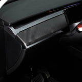 FACIA Flash Sale: TESERY Tesla Model Y Dashboard Cover Dry Carbon Fiber Interior Mods