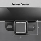 FACIA TESERY Trailer Tow Hitch for Model Y 6500 lbs Capacity No-Drill Install