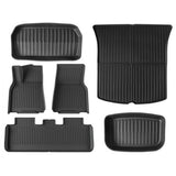FACIA TESERY TPE All Weather Floor Mats for Tesla Model Y and Model 3
