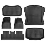 FACIA TESERY TPE All Weather Floor Mats for Tesla Model Y and Model 3