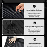 FACIA TESERY TPE All Weather Floor Mats for Tesla Model Y and Model 3