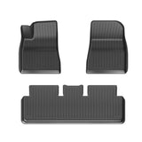 FACIA TESERY TPE All Weather Floor Mats for Tesla Model Y and Model 3