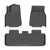 FACIA TESERY TPE All Weather Floor Mats for Tesla Model Y and Model 3
