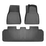 FACIA TESERY TPE All Weather Floor Mats for Tesla Model Y and Model 3