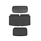 FACIA TESERY TPE Front/Rear Trunk Mats for Model YL 6-Seater