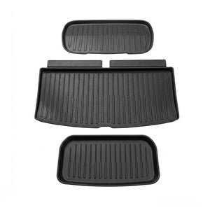 FACIA TESERY TPE Front/Rear Trunk Mats for Model YL 6-Seater