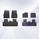 FACIA TESERY TPE+Carpet Double Layer Floor Mats for Model Y Juniper