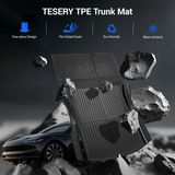 FACIA TESERY Trunk Mat With Backrest Mat for Model 3 Highland