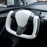 FACIA TESERY Yoke Carbon Fiber Steering Wheel for Model 3 / Y Style 37