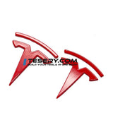 FACIA Tesla Logo  inchesT inches Emblem for Model 3 / Y (Set of 3)