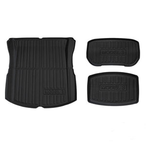 FACIA Tesla Model 3 Highland All Weather TPE Front/Rear Trunk Mat