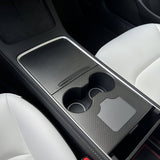 FACIA Carbon Fiber Center Console Wrap Cover for Model 3 / Y